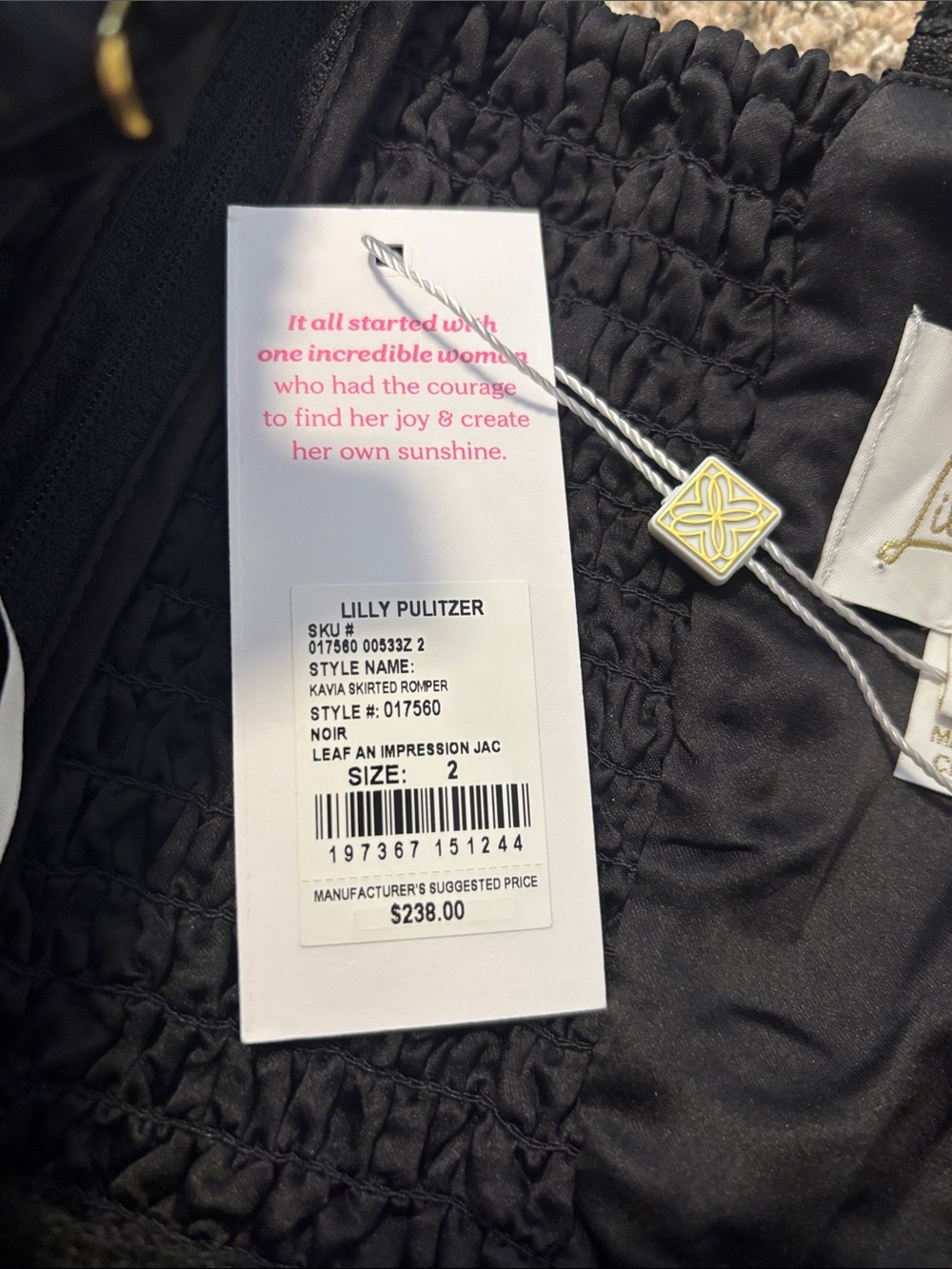 NWT! Lilly Pulitzer Kavia Skirted Romper! - Picture 10 of 12